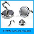 Wholesale Neodymium pot magnet holder Round Base with PEM Nut